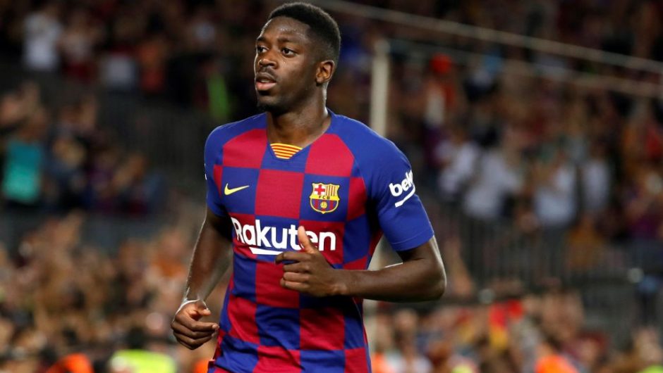 Dembele phá bẫy việt vị