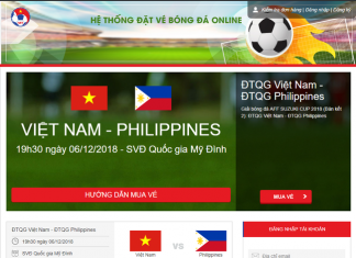 đặt vé bóng đá online uy tín